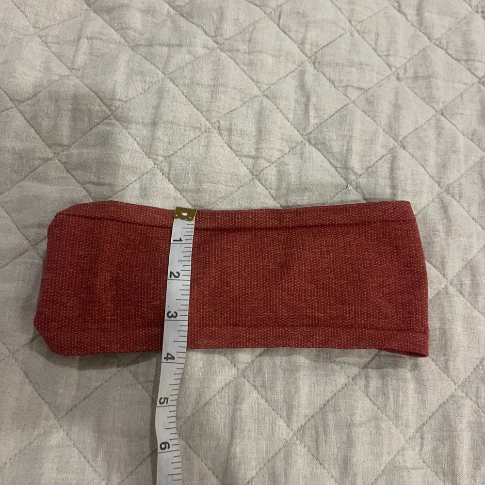 lululemon athletica Rust/Brick Stretch Workout Headband